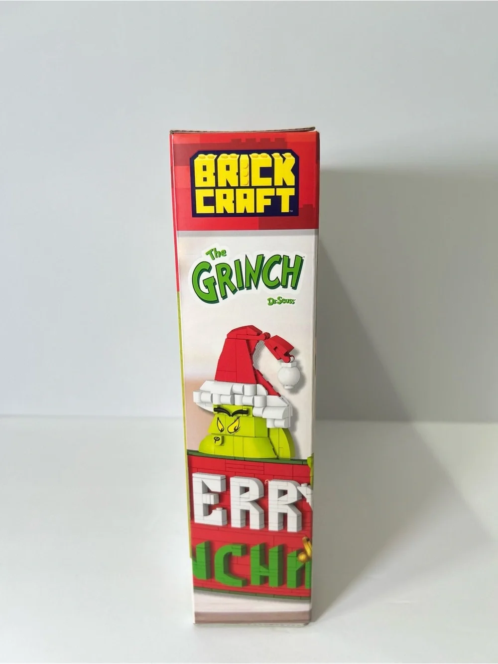 Brickcraft The Grinch Merry Grinchmas Sign Brick Building Kit Christmas Holiday
